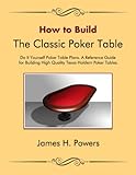 How to Build the Classic Poker Table Do it Yourself Poker Table Plans by James Powers, Christopher Powers