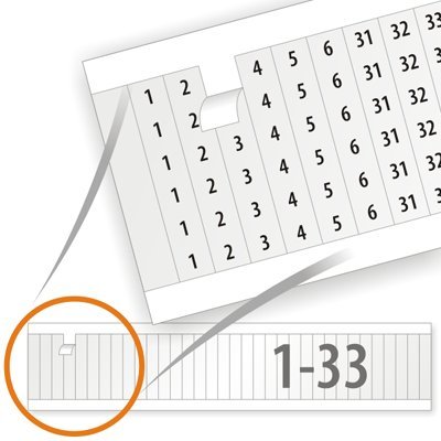 wire number tags