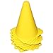 REEHUT 7.5 Inch Plastic Sport Training Traffic Cone (Set of 12, Yellow)