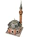 KERANOVA 324 1: 87 Scale 13.5 x 31cm Clever Paper Temples of The World Konak Mosque 3D Puzzle (1 Piece)