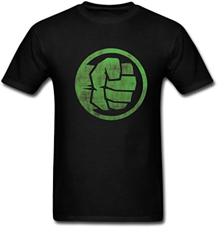 LiliGang Men's Incredible Hulk Fist Bump T-Shirts Small