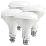 Flood Light Bulbs with 1000 Lumens, TaoTronics BR30 LED Bulbs, Super Bright, 10W (75 Watt Equivalent), E26 Medium Base, Soft White 3000K - Pack of 4, Non-Dimmable