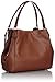 COACH Refined Pebble Leather Edie 31 Shoulder Bag in Light Gold/Saddle