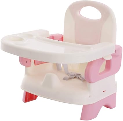 Amazon Wangxuan ベビーチェア 7ヵ月頃 5才頃まで ソフトチェアー トレイセット 赤ちゃん イス ベビーソファ 折りたたみ式 テーブルチェア 椅子 携帯便利 外出 外食 高品質 お持ち便利 子供用 ピンク ベビーソファ ベビー マタニティ 通販
