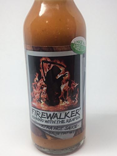 Firewalker Gourmet Running With the Reaper Xtra Hot Sauce 1 (5oz) Bottle Made with Carolina Reaper Pepper