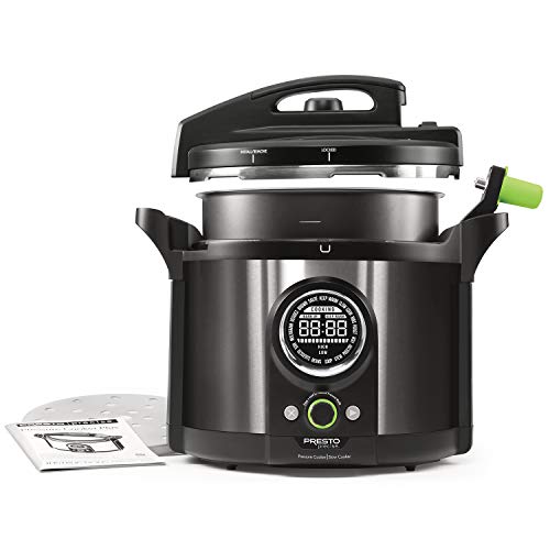 Presto Precise® 10Quart Multiuse Programmable Pressure Cooker Plus