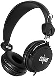Sentey® Headphones with Microphone Curve with 3.5 Mm Audio Cable That Includes In-line Microphone and Controls Kids Headphones Headset - Music Headphone Kids Headphones - Headphones for Girls, Boys Headphones, Running Headphones - Sport Headphones - Apple Headphones for All Devices - Headphones for Kids , Kid Headphone, Headphones for Kids for Girls and for Everyone - Kid Headphones - Bass Headphones - Workout Headphones (Black) Ls-4124
