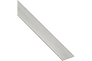ONLINE METALS 304 Stainless Steel Rectangular Bar, Unpolished (Mill) Finish, Annealed, ASTM A276, 1/8" Thickness, 1-1/2" Width, 36" Length, Solid Metal Flat Bar for Fabrication & DIY - OnlineMetals