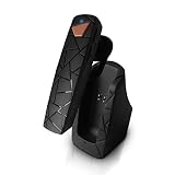 Abco Tech Preeminent Bluetooth headset - Hands Free Earpiece with Extended Battery Life and Clear Voice Capture Microphone (Black)
