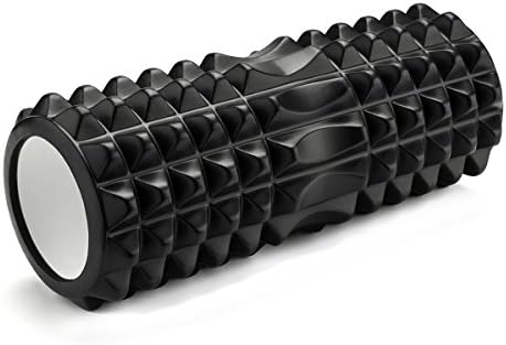 Nowus Yoga Foam Roller with High Density 13'' x 5.5'' for Massage, Physical Therapy and Fitness