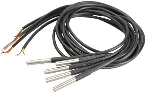 Amazon.com: Vktech DS18b20 Waterproof Temperature Sensors ...