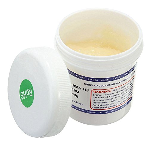 TOOGOO(R) 1Pc BGA RMA-218 Solder Soldering Paste Oil Reballing Repair Flux Paste 100g New