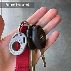 RipKey Keychain Spinner Fidget Ring Toy, Key Ring