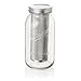 Coffee Genie 2-Qt. Mason Jar Cold Brew Coffee Maker with Heavy-Duty Stainless Steel Filter + Lid
