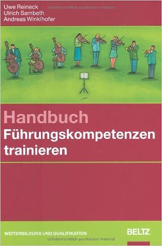 Handbuch Fuhrungskompetenzen Trainieren Reineck Uwe Sambeth Ulrich Amazon De Bucher