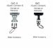 Gear Keeper AC0-0901 Quick Connect Male Adapter with 7/8-Inch Split Ring (2-Pack)