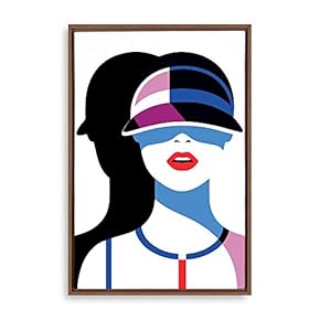 Framed Canvas Wall Art Abstract Colorful Canvas Prints Home Artwork Decoration for Living Room,Bedroom - 16x24 inches
