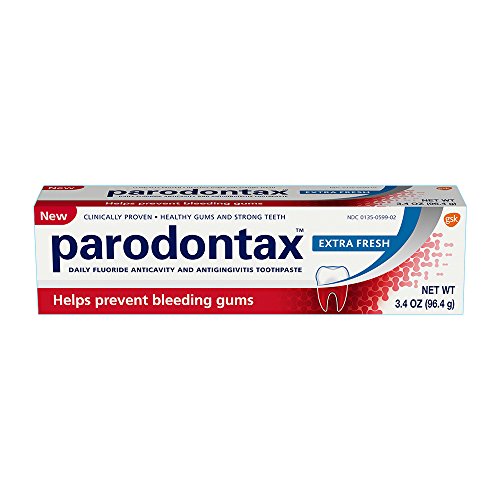 Parodontax extra fresh toothpaste for bleeding gums, 3.…