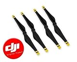 DJI E800 1345 Carbon Fiber Reinforced Quick Release Rotor (Black With Yellow Stripes) 4 Pcs