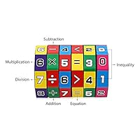Jun Da 6 Layer Puzzle Rotated Twisted Cube Education Learning Math Toy 7.2cm Height for Children