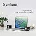 Osunlin Computer Speakers,Wired Computer Sound Bar,Stereo USB Powered Multifunctional Home Theater Desktop Soundbar Speaker for PC Cellphone Desktop Computer Tablets Laptop (Black-Update)