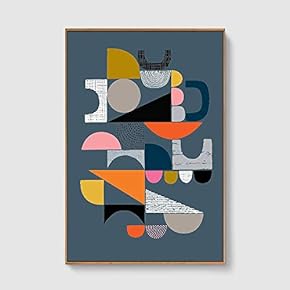 Framed Home Artwork Nordic Style for Living Room Bedroom