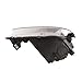 HEADLIGHTSDEPOT Chrome Housing Halogen Headlights Compatible With Honda CR-V 2002-2004 Includes Left Driver and Right Passenger Side Headlamps