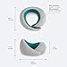 Ostrichpillow Go Neck Pillow, Travel Pillows for Airplanes, Premium Memory Foam Travel Pillow, 360º Ergonomic Design, Asymmetrical Sides, Travel Bag Included, Washable Modal Cover