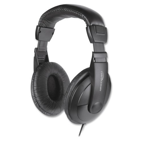 Compucessory Cushion Stereo Headphones w/Vol Cntrl 15155