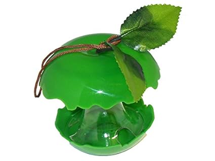 Green Jem Green Apple Fruit Shaped Wild Bird Feeder Amazon Co Uk
