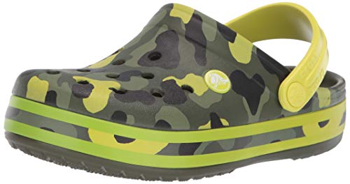 crocband graphic clog