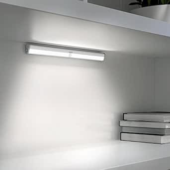 Aglaia Luz Armario 20 LEDs con Sensor de Movimiento, Barra de Luces con