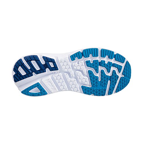 Hoka One M Bondi 5 Wide Charcoal Gray/True Blue Running Shoes Mens 9.5