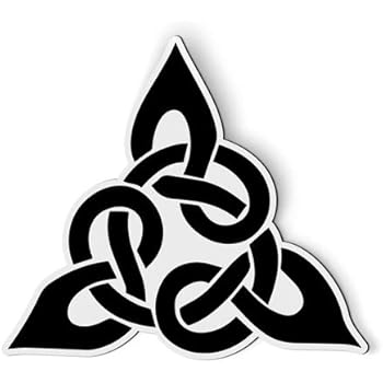 AK Wall Art Celtic Knot Trinity - Magnet - Car Fridge Locker - Select Size