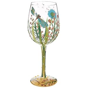 Lolita, Copa con dibujos de libélulas , Enesco