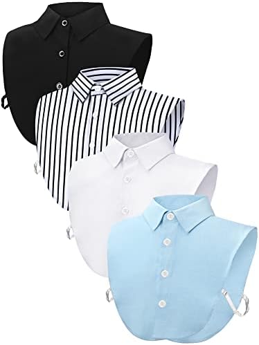 4 Pieces Fake Collar Detachable Dickey 