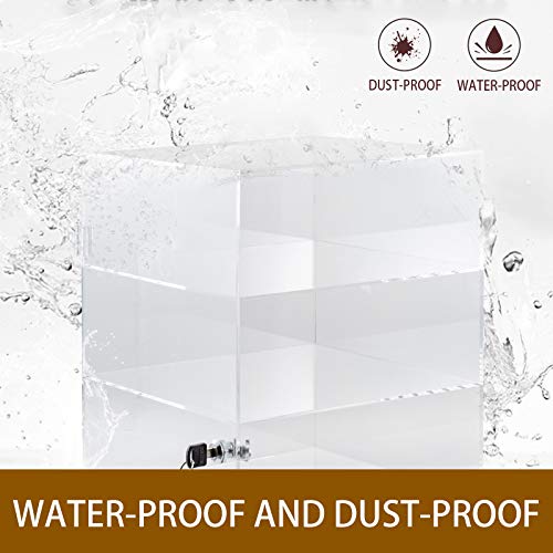 image for BestEquip 4 Tier Acrylic Display Case 12