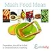 Baby Bowls Feeding Set with Baby Fork and Baby Spoons BPA Free | Toddler Bowls with Baby Food Masher | Suction Baby Bowl for Toddlers with Toddler Utensils |Baby Bowls with Suction | Baby Shower