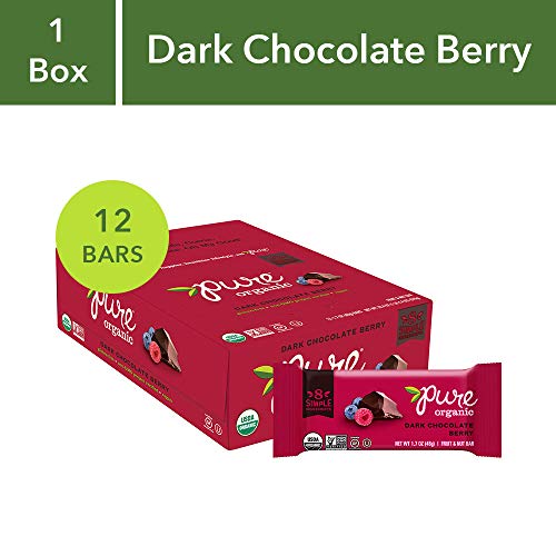 Pure Bar Dark Chocolate Berry Bars, 1.7 Ounce Bars(Pack of 12) - Thumbnail 3