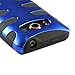 MyBat Titanium Fishbone Protective Case for HTC Evo 4G - Retail Packaging - Dark Blue/Black