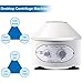 TANGKULA Centrifuge, 800-1 110V Electric Lab Laboratory Desktop Centrifuge Machine with Timer and Speed Control, 4000 RPM, Capacity 20 ml x 6, Clinical Centrifuge