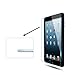 MouKou iPad 2 3 4 Screen Protector 2 Pack Tempered Glassn Screen Protectors for iPad2/3/4
