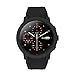Amazfit Stratos Cover SIKAI Shockproof Anti-Scratch Protective Bumper Case For Huami Amazfit Stratos Smart Watch Lightweight Skin For Amazfit Stratos (Black)