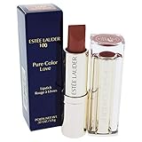 Estee Lauder Pure Color Love Lipstick, 100 Blase Buff, 0.12 Ounce