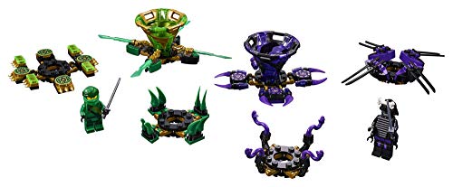 LEGO NINJAGO Spinjitzu Lloyd vs. Garmadon 70664 Building Kit, 2019 (208 Pieces) - //coolthings.us