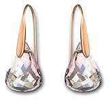Swarovski Lunar Crystal Blush Pierced Earrings