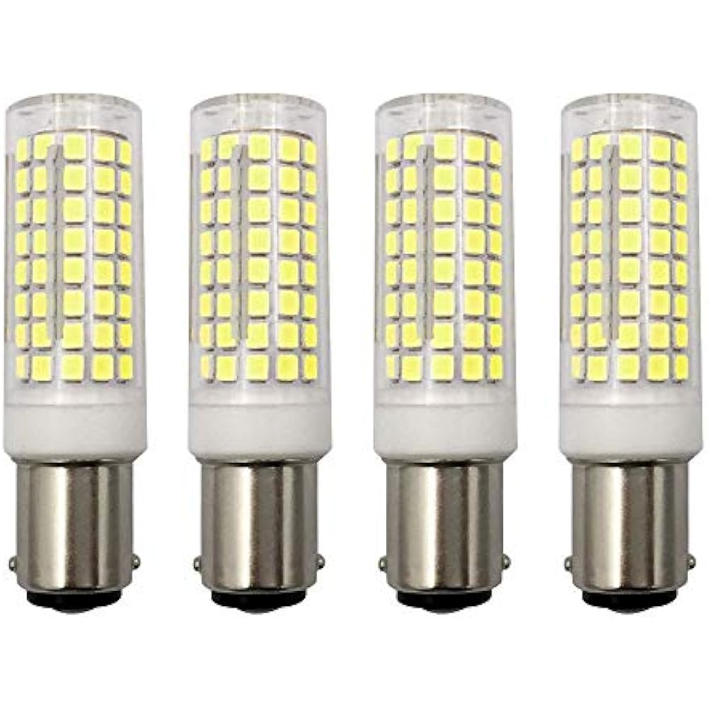 10W BA15D LED Corn Light Bulbs(4 Pack) 102 LEDs 2835 SMD 1000lm