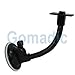 Gomadic Brand Flexible Car Auto Windshield Holder Mount designed for the Rand McNally IntelliRoute TND 530 - Gooseneck Suction Cup Style Cradle