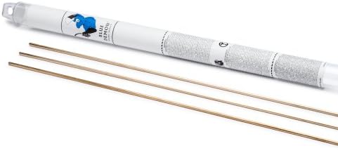 Blue Demon ERCu X 3/32" X 36" X 1LB Tube Deox Copper TIG welding rod