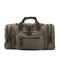 Teerwere Travel Duffel Weekender Shoulder Bags Outdoor Travel Bag Men and Women Casual Canvas Bag Shoulder Bag Men